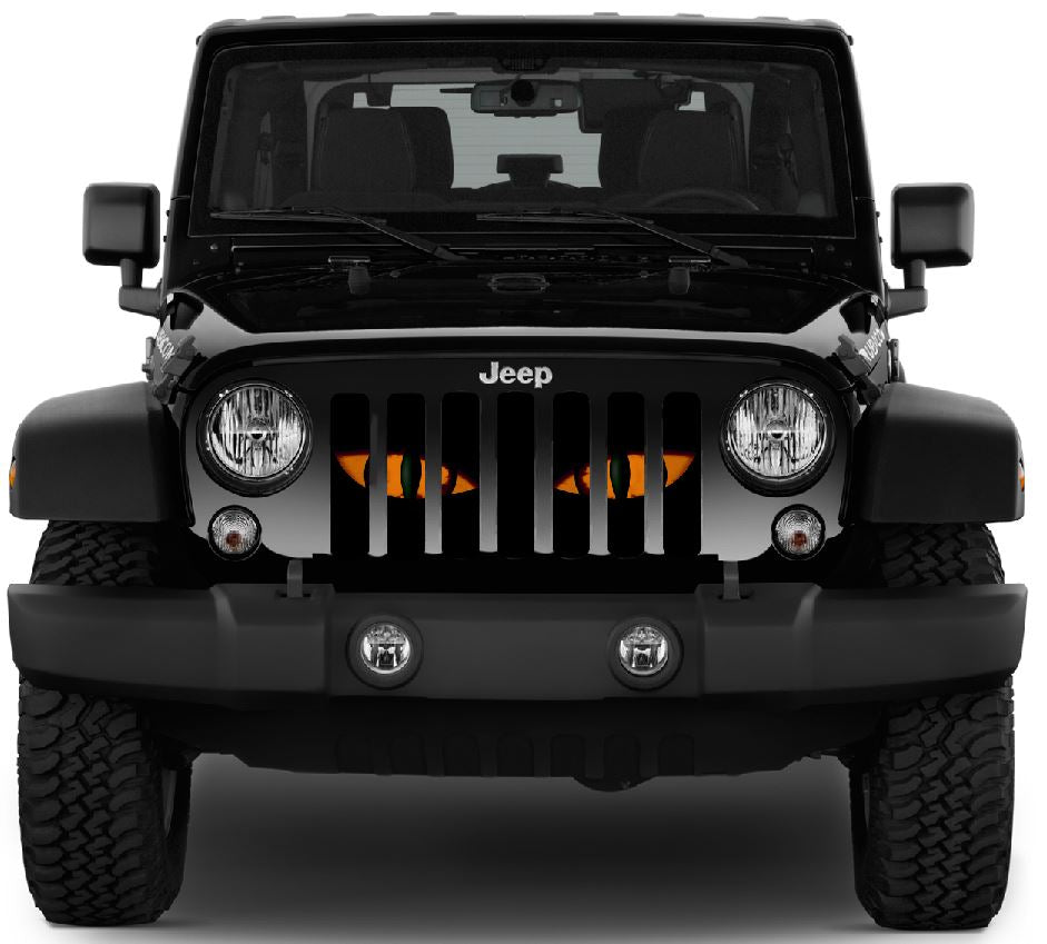 Chaos Orange Eyes Grille Insert