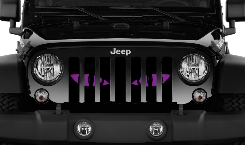 Chaos Purple Eyes Grille Insert