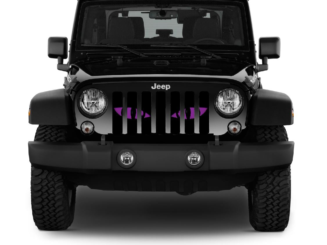 Chaos Purple Eyes Grille Insert