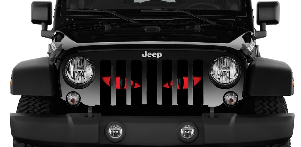 Chaos Red Eyes Grille Insert
