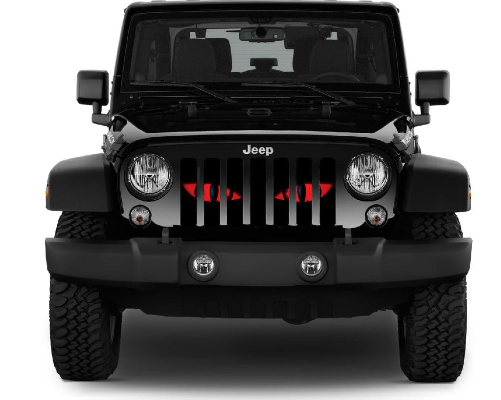 Chaos Red Eyes Grille Insert