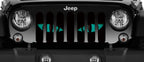 Chaos Teal Eyes Grille Insert