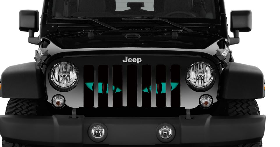 Chaos Teal Eyes Grille Insert