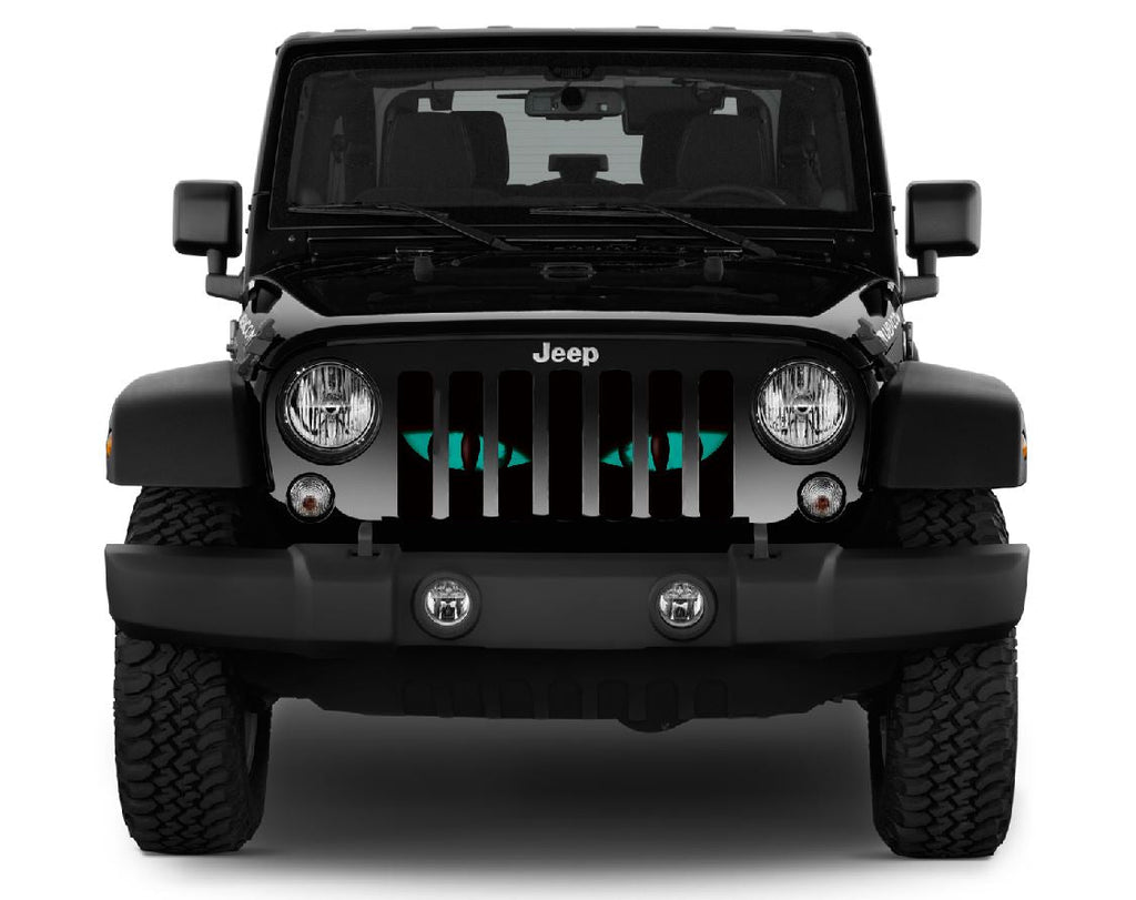 Chaos Teal Eyes Grille Insert