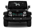 Chaos Teal Eyes Grille Insert