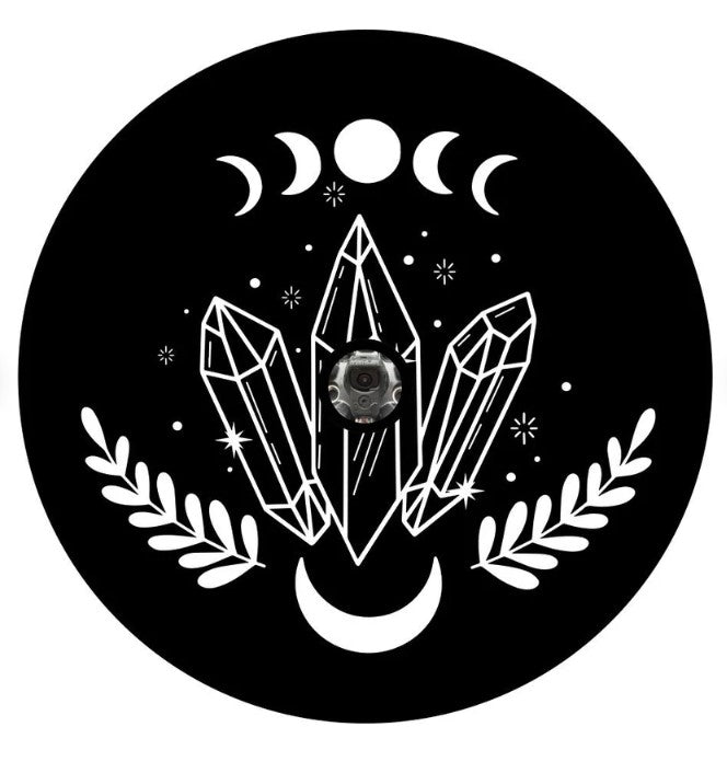 Charging My Crystals Spare Tire Cover