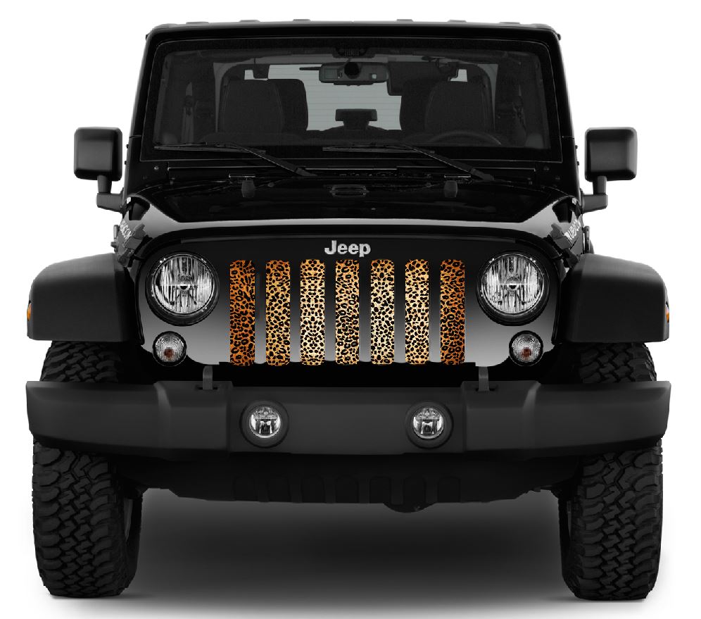 Cheetah Print Grille Insert