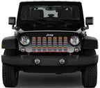 Cheetah Print Serape Grille Insert