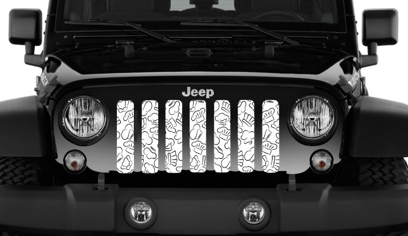 Chef Hats Grille Insert