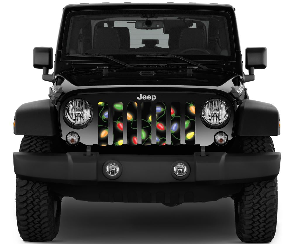 Christmas Lights Grille Insert