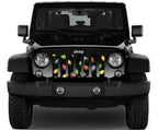 Christmas Lights Grille Insert