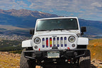 Colorado State Flag Grille Insert