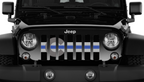 Colorado Tactical Back the Blue Grille Insert