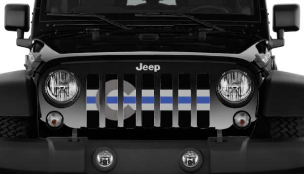 Colorado Tactical Back the Blue Grille Insert