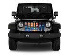 Colorful Beach Grille Insert