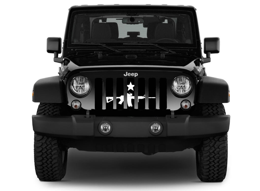 Come Take It - AR Jeep Grille Insert
