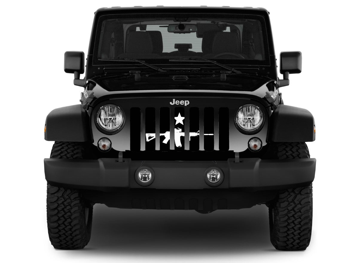 Come Take It - AR Jeep Grille Insert