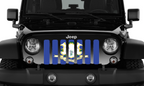 Connecticut State Flag Grille Insert