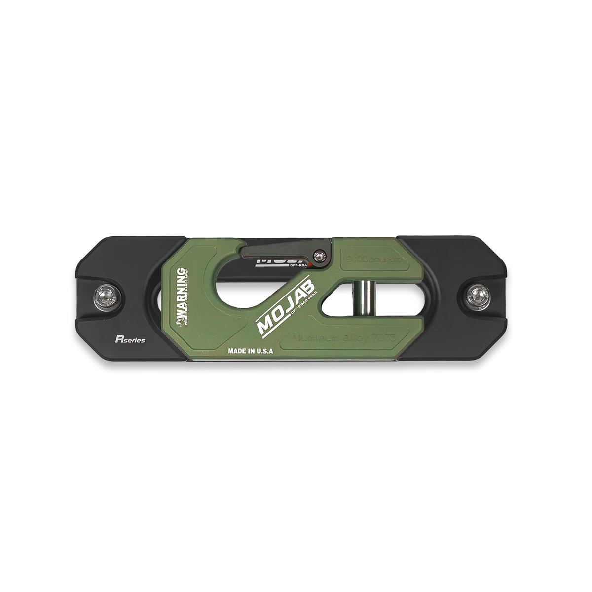 MOJAB Aluminum Recessed Winch Shackle with Fairlead Kit