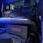 DFPU Under Seat 10” Shallow Subwoofer Enclosure | Sealed, Loaded, 600W RMS @ 2 Ohm