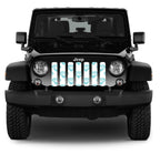 Diamonds Teal Grille Insert