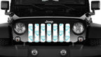 Diamonds Teal Grille Insert