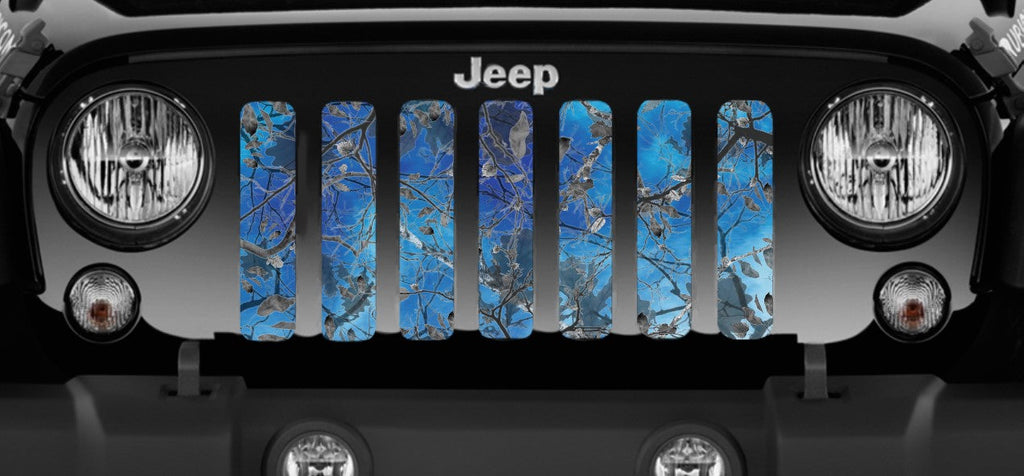 Dirty Girl Blue Undertow Camo Grille Insert