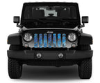 Dirty Girl Blue Undertow Camo Grille Insert