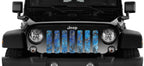 Dirty Girl Blue Undertow Camo Grille Insert