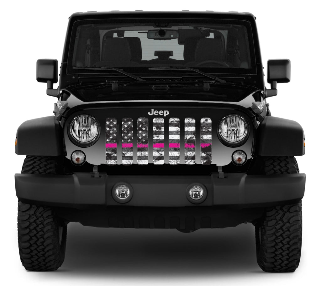 Dirty Grace Tactical Pink Line Grille Insert