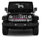 Dirty Grace Tactical Pink Line Grille Insert