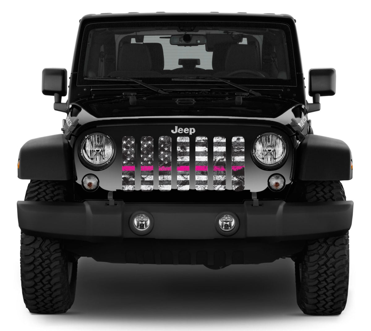 Dirty Grace Tactical Pink Line Grille Insert