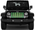 Dragon Scales Green Fleck Grille Insert
