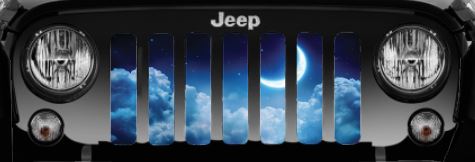 Platinum Bigfoot Dreamland Moon Grille Insert