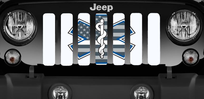 EMS Shield White Grille Insert