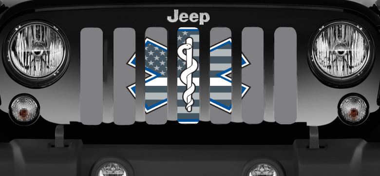 EMS Shield Dark Gray Grille Insert
