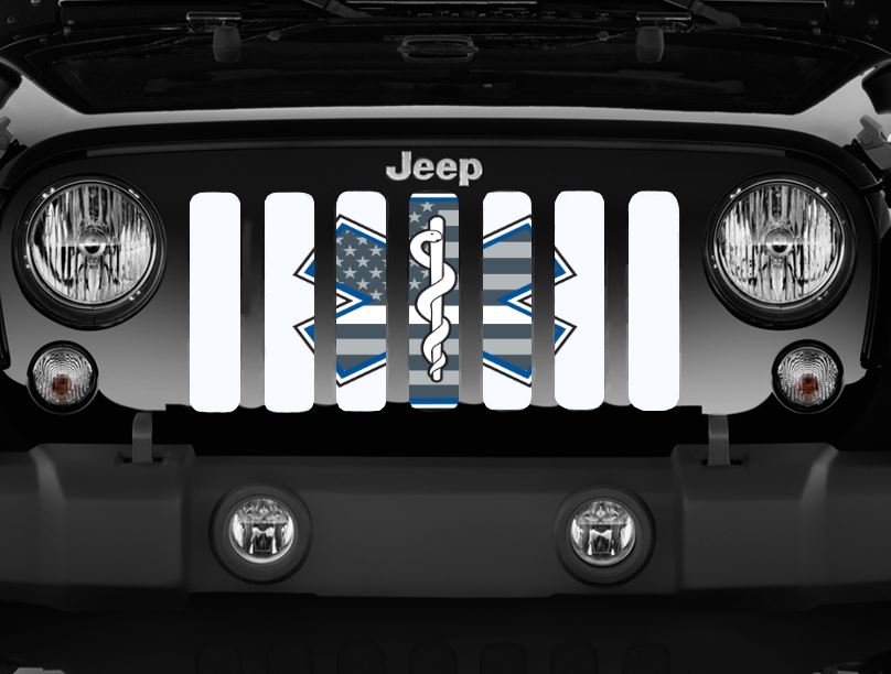 EMS Shield White Grille Insert