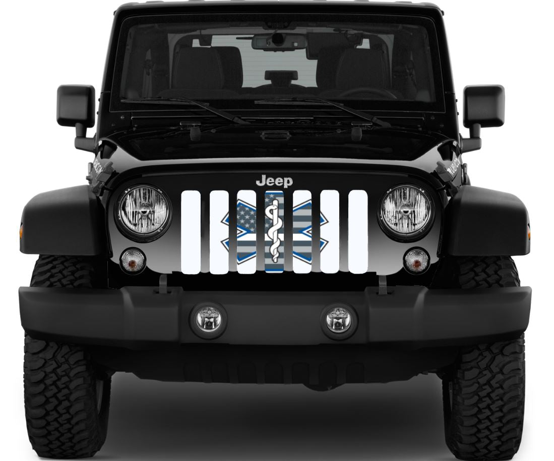 EMS Shield White Grille Insert