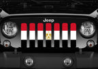 Egyptian Flag Grille Insert