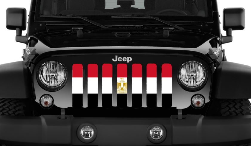 Egyptian Flag Grille Insert