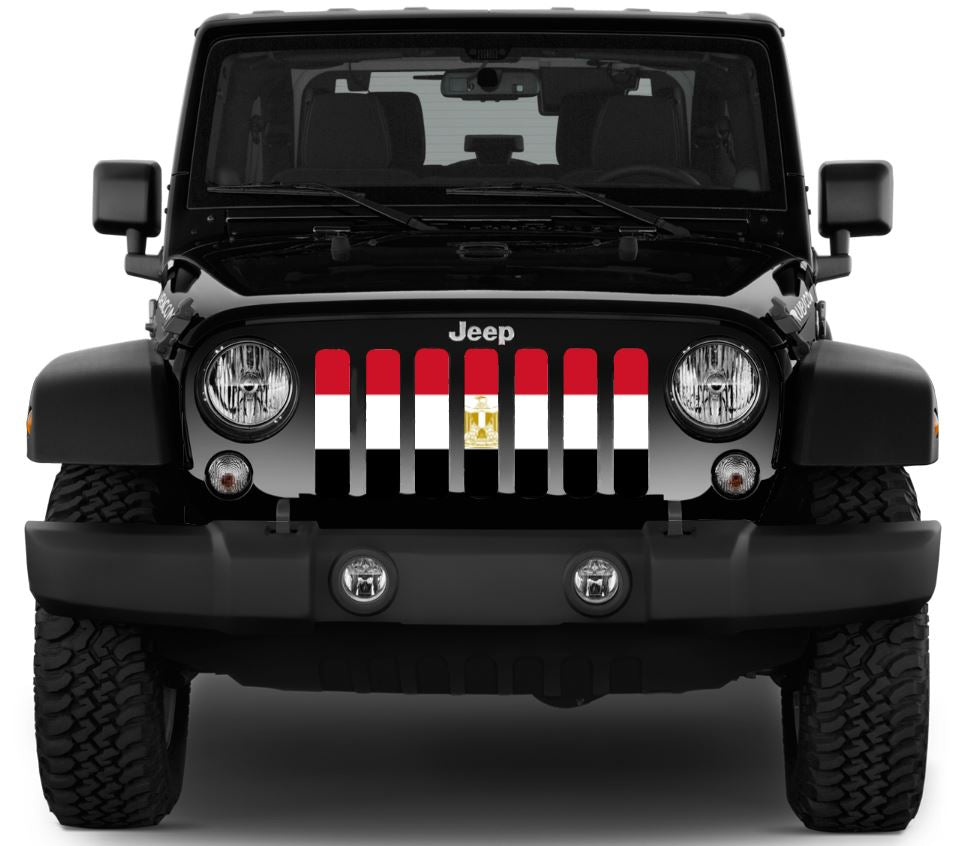 Egyptian Flag Grille Insert