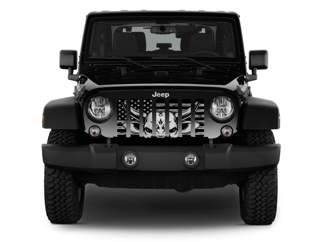 Eight Seconds American Flag Grille Insert