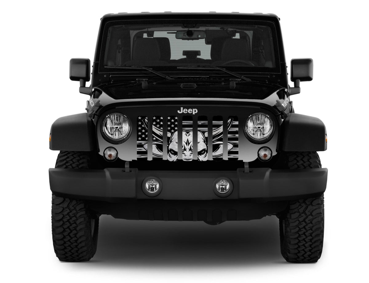 Eight Seconds American Flag Grille Insert