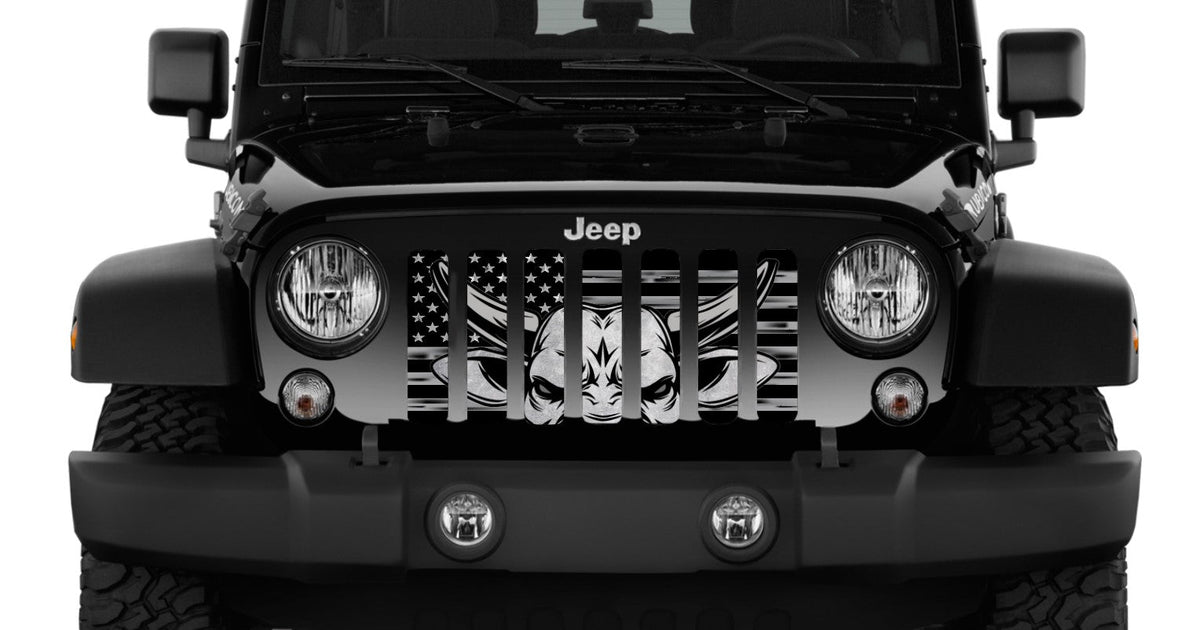 Eight Seconds American Flag Grille Insert