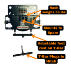 Bronco Raptor (2022-2026) Cargo Rack & Bike Carrier | rucRak Grunt