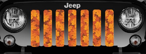 Fall Leaves Grille Insert