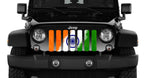 Flag of India Grille Insert