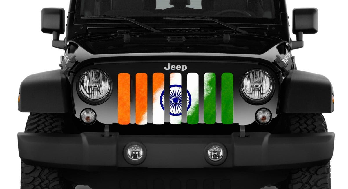 Flag of India Grille Insert