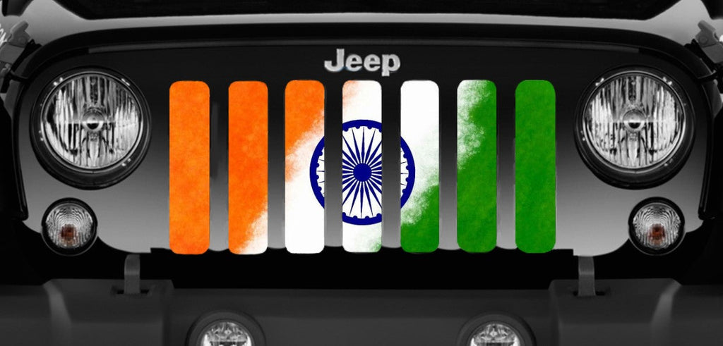 Flag of India Grille Insert