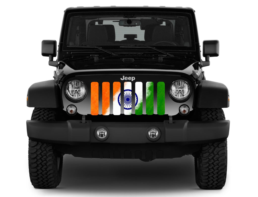 Flag of India Grille Insert